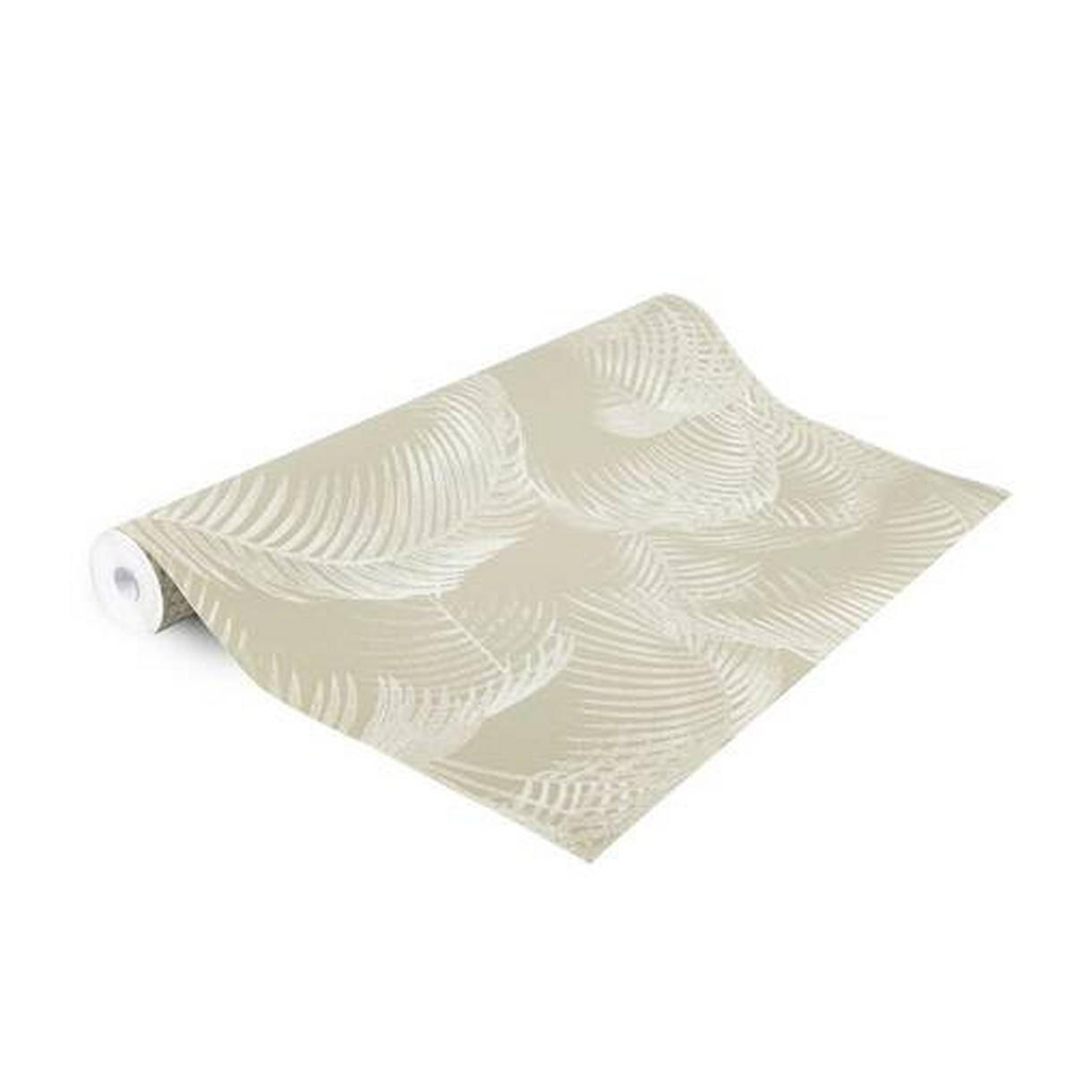 VLIESTAPETE - Beige, Basics, Papier/Kunststoff (52/1005cm)
