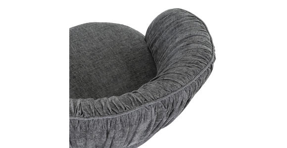 STUHL - Schwarz/Grau, Design, Textil/Metall (63/82/65cm) - Novel