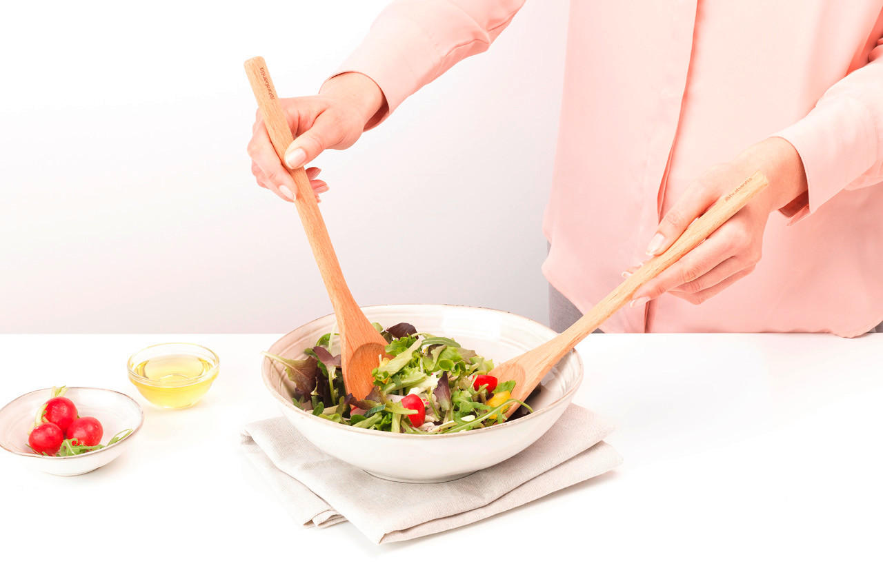 SALATBESTECK - Basics, Holz (7/30.4/2.5cm) - Brabantia