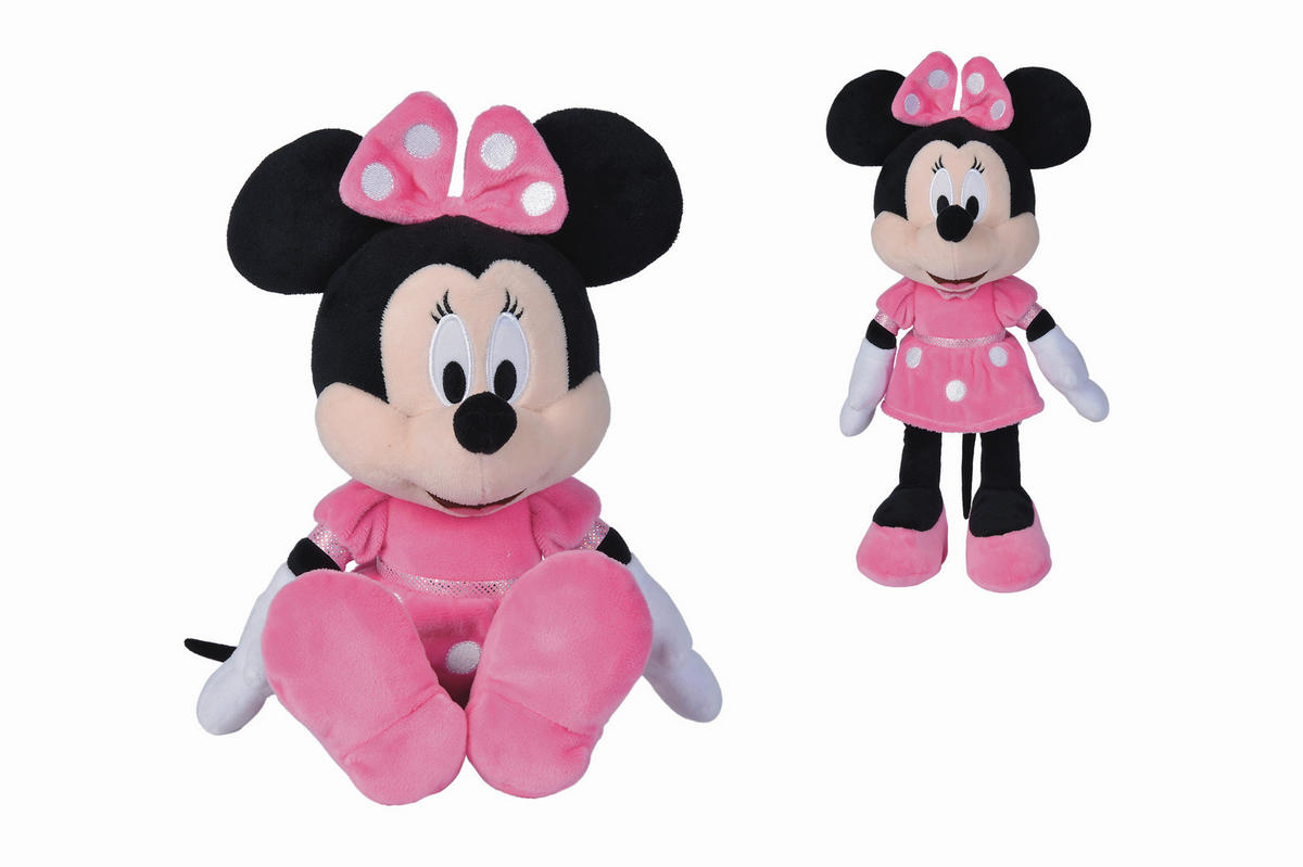 PLÜSCHTIER  - Pink/Multicolor, Basics, Kunststoff (16/20/26cm) - Disney