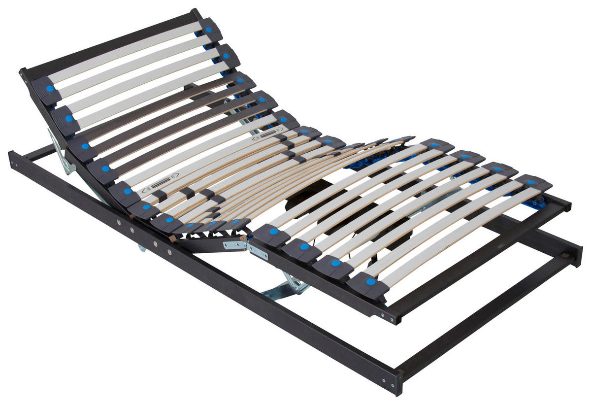 LATTENROST 90/200 cm  - Grau, Basics, Holz (90/200cm) - Joop!