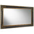 WANDSPIEGEL Goldfarben, Schwarz - Goldfarben/Schwarz, LIFESTYLE, Glas/Holz (79,4/139,4/4,6cm) - Landscape