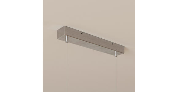 LED-HÄNGELEUCHTE 114 cm  - Eichefarben, LIFESTYLE, Holz/Kunststoff (114cm) - Novel