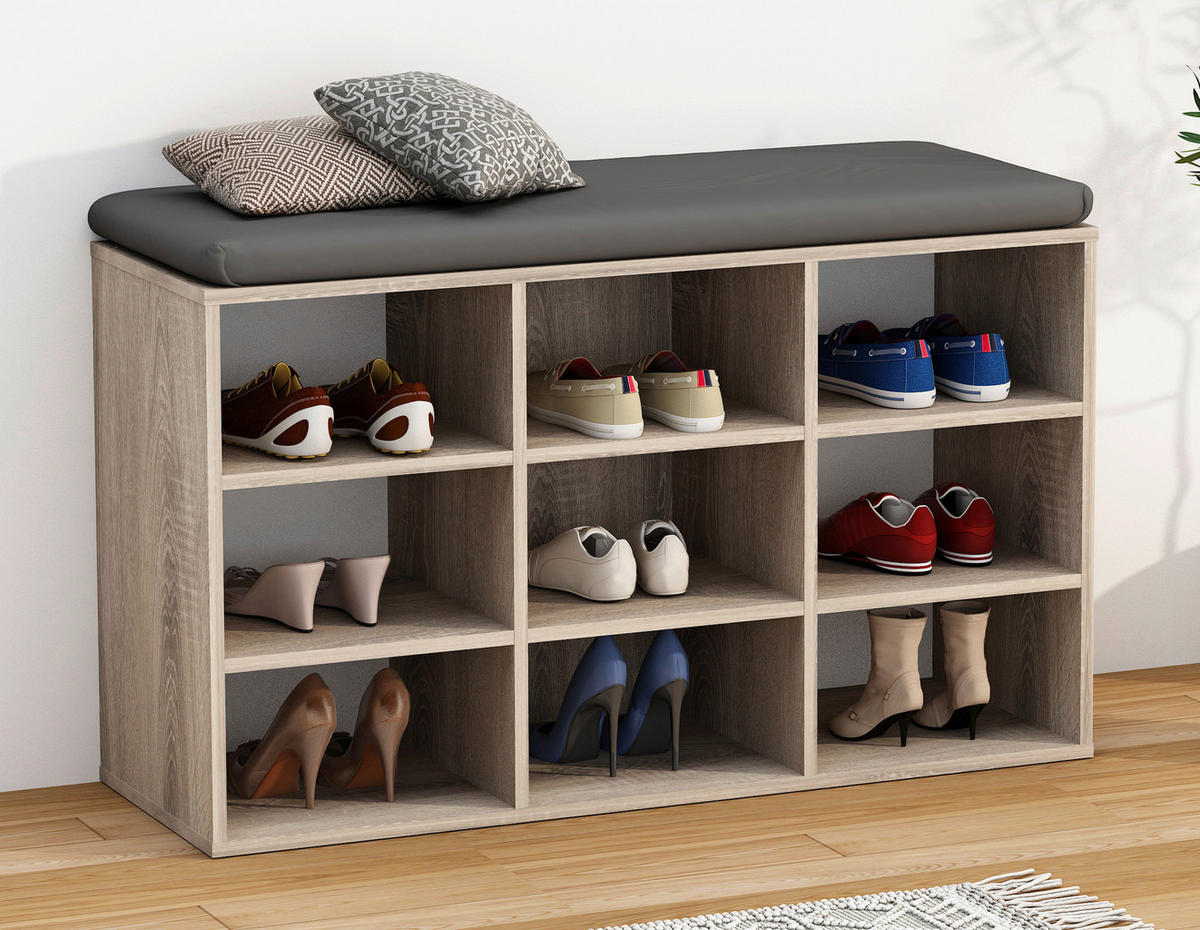 SKOHYLLA 80/50/30 cm  - Sonoma ek, Design, trämaterial (80/50/30cm) - MID.YOU