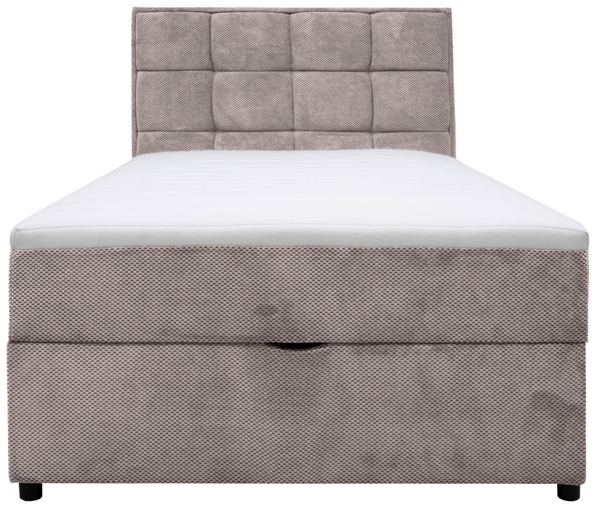 BOXBETT 120/200 cm  in Taupe  - Taupe, MODERN, Holz/Holzwerkstoff (120/200cm) - MID.YOU