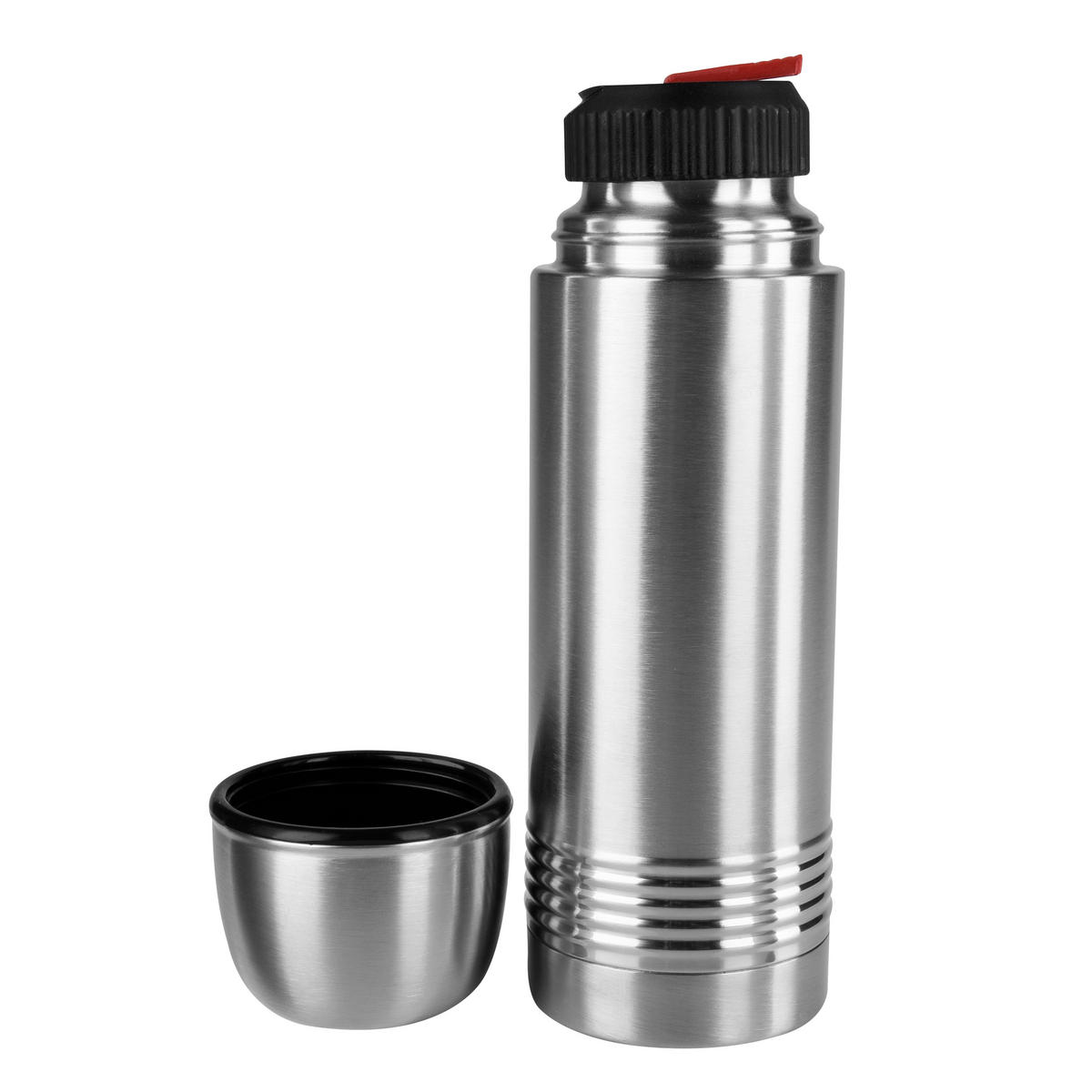 ISOLIERFLASCHE SENATOR 0,5 L  - Edelstahlfarben, Basics, Metall (0.5l) - Emsa
