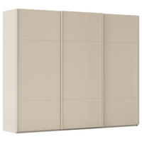 SCHWEBETÜRENSCHRANK 242/223/68 cm 3-türig Champagner  - Champagner, KONVENTIONELL, Holzwerkstoff/Metall (242/223/68cm) - Novel