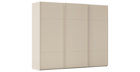 SCHWEBETÜRENSCHRANK  in Champagner  - Champagner, KONVENTIONELL, Holzwerkstoff/Metall (271/223/68cm) - Novel