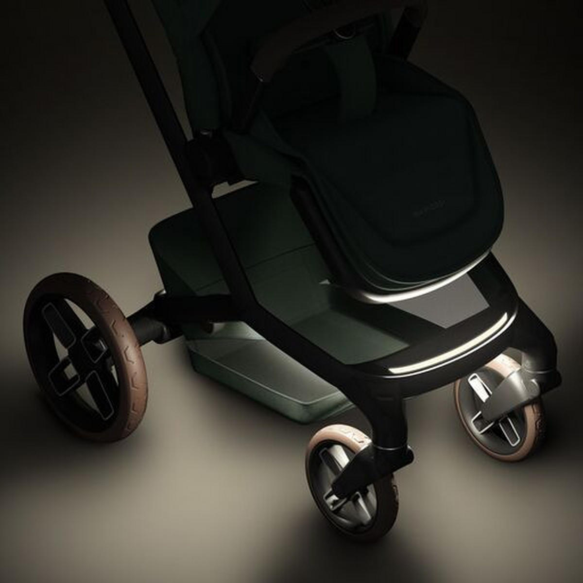 KINDERWAGENSET Fame Bundle  - Graubraun, Basics - Maxi-Cosi