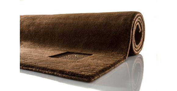 WOLLTEPPICH 170/240 cm Princess Svarowski Braun  - Braun, KONVENTIONELL, Textil (170/240cm) - Linea Natura
