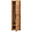 GARDEROBENSCHRANK  in 60/199/40 cm  - Eichefarben/Schwarz, KONVENTIONELL, Holz/Holzwerkstoff (60/199/40cm) - Carryhome