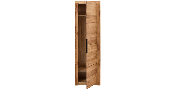 GARDEROBENSCHRANK  in 60/199/40 cm  - Eichefarben/Schwarz, KONVENTIONELL, Holz/Holzwerkstoff (60/199/40cm) - Carryhome