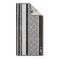 HANDTUCH 50/100 cm LINES STRIPES Grau  - Grau, Basics, Textil (50/100cm) - Joop!