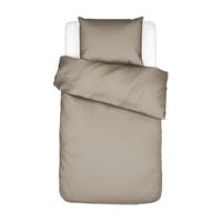 BETTWÄSCHE Satin 135/200 cm  - Grauweiß, Basics, Textil (135/200cm) - Essenza