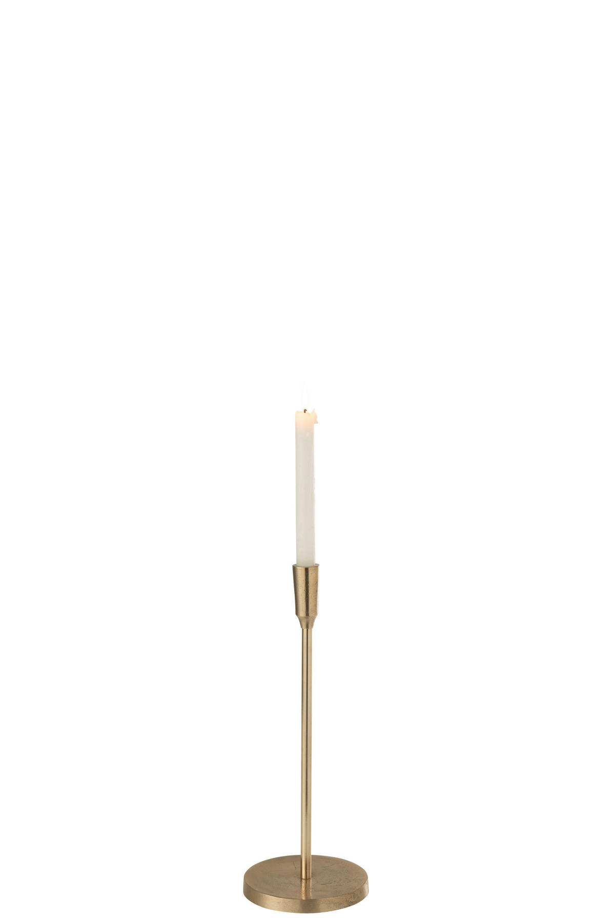 KERZENSTÄNDER - Goldfarben, Basics, Metall (3/3/40cm) - Ambia Home