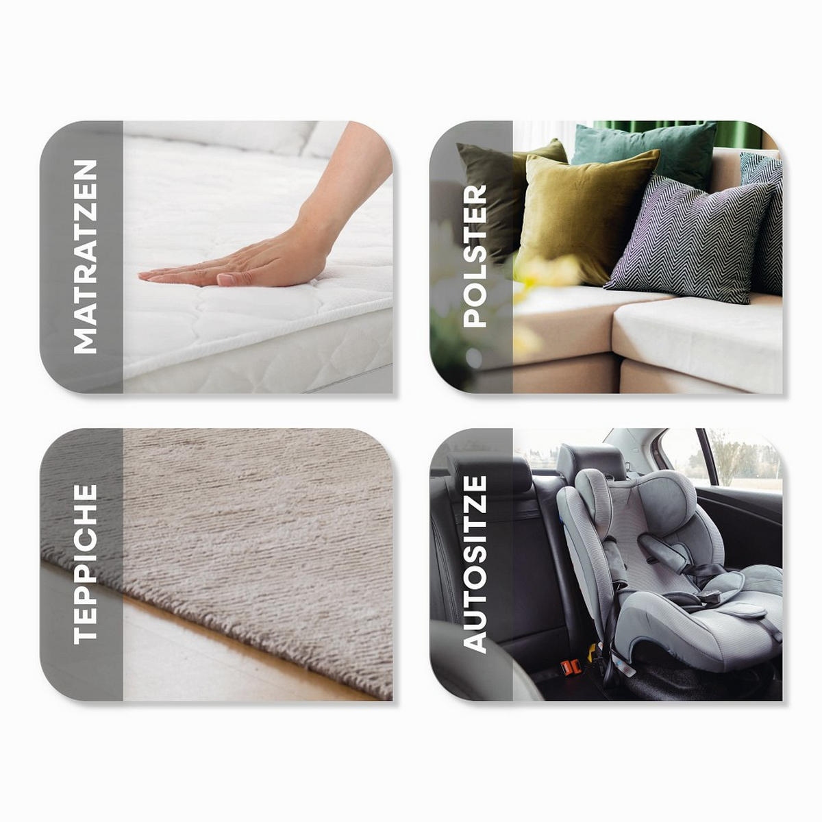 POLSTERREINIGER - Blau/Grau, Basics, Kunststoff (36/26,5/29,5cm) - Lichterblitz