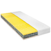 MATRAC, 90/200 cm - biela, Basics, textil (90/200cm) - Sleeptex