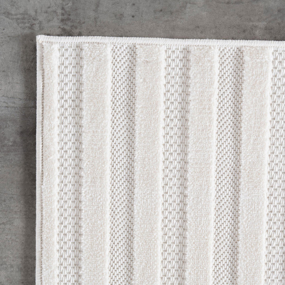 RAVNO TKANA PREPROGA  Doha     160/230 cm    tkano  krem barve  - krem barve, Basics, tekstil (160/230cm)