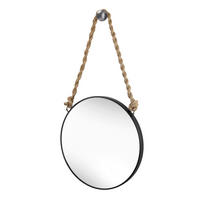 DEKOSPIEGEL  - Schwarz, Basics, Metall (39,5/2/23cm) - Kleine Wolke