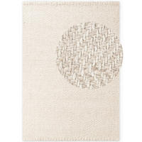 WOLLTEPPICH 80/150 cm Majoli Creme rechteckig  - Creme, Basics, Textil (80/150cm) - Elle Decoration