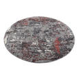 VINTAGE-TEPPICH 240 cm Timeline Quantum Grau, Hellrot  - Hellrot/Grau, Design, Textil (240cm) - Novel