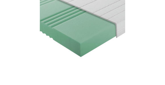 KALTSCHAUMMATRATZE 80/200 cm Höhe ca. 16 cm - Weiß, Basics, Textil (80/200cm) - Sleeptex