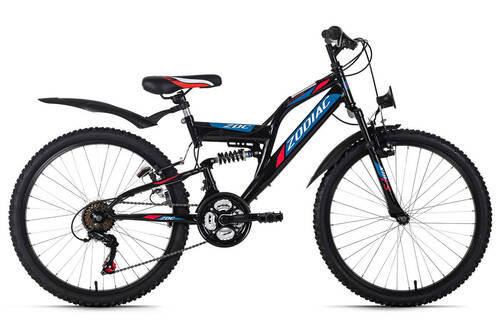 KINDERFAHRRAD 20 Zoll  - Schwarz, Basics, Metall - Atrigo
