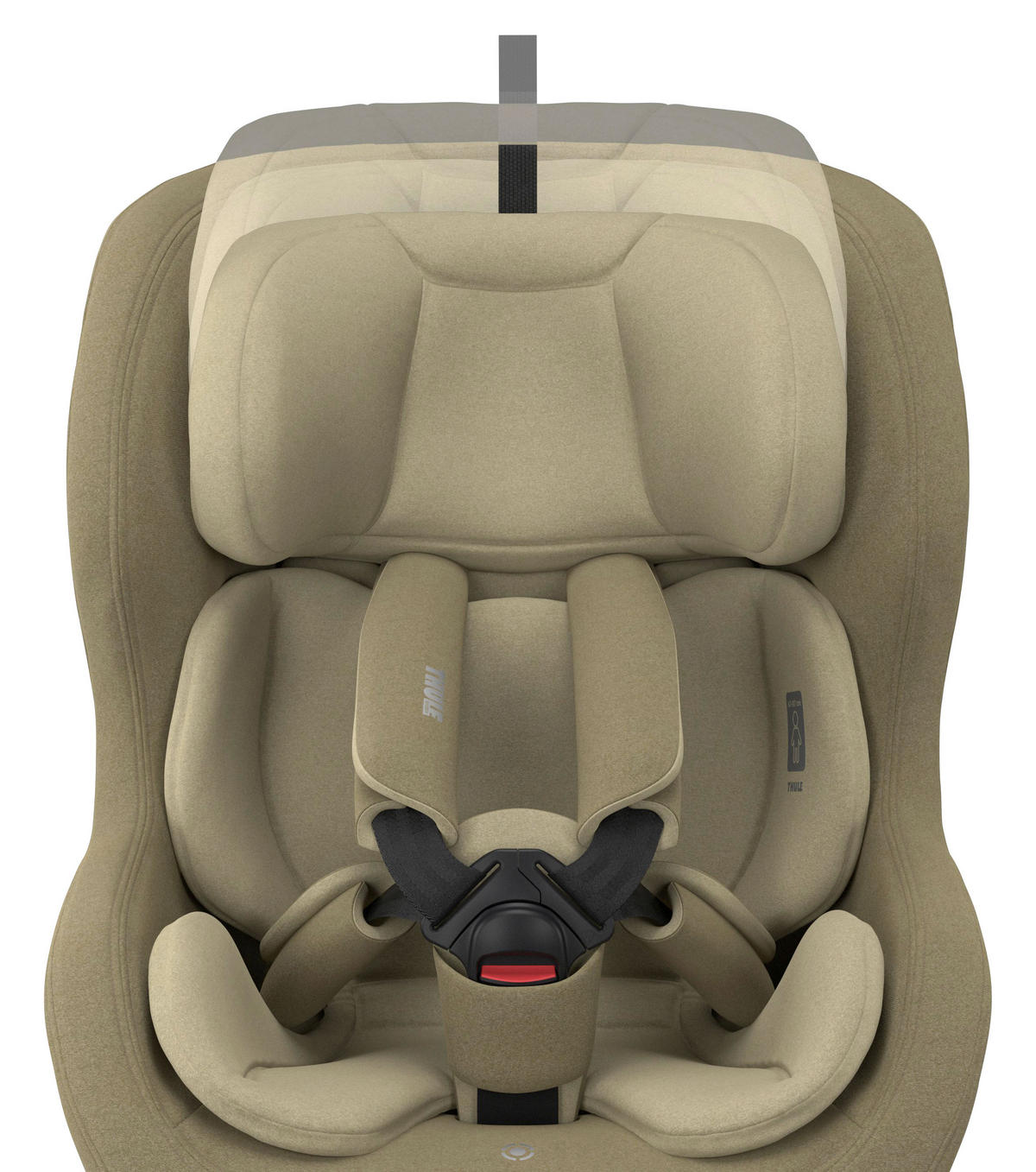 REBOARDER-KINDERSITZ Elm  - Khaki, Basics, Textil (44/61/73cm) - Thule