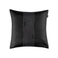 KISSENHÜLLE J!Fine Bars 40/40 cm  - Schwarz, Design, Textil (40/40cm) - Joop!