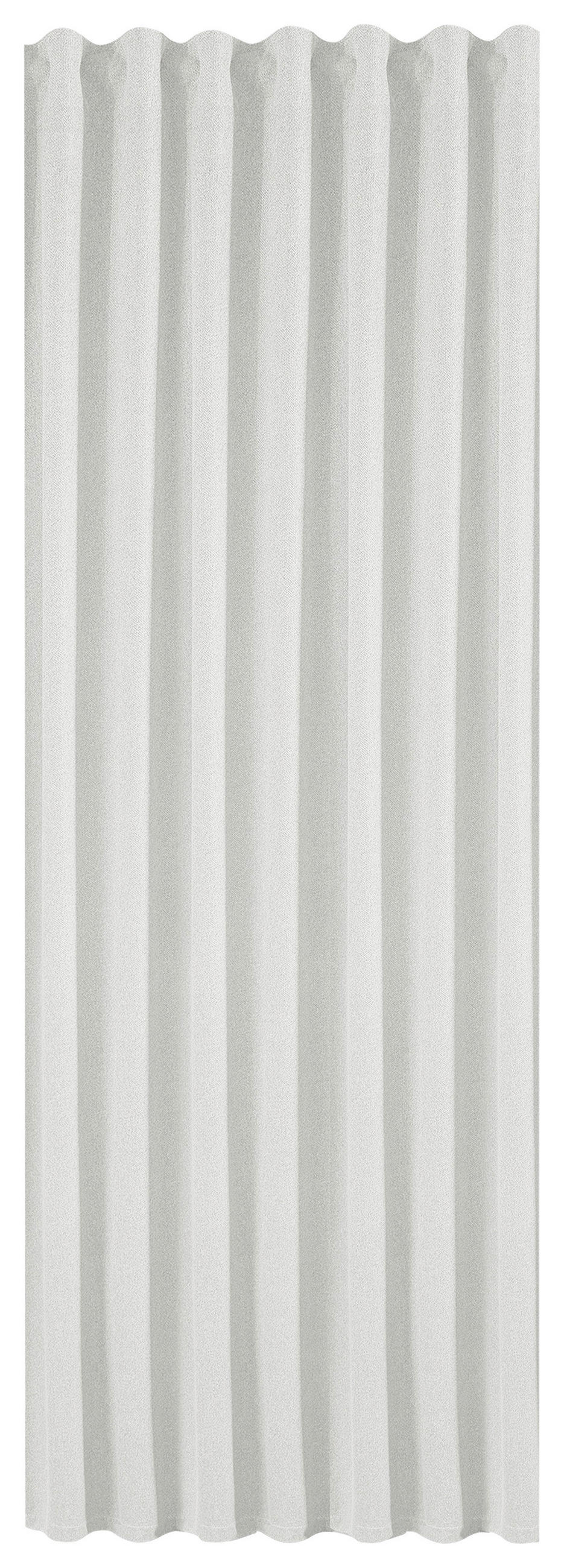 ZATEMŇOVACÍ ZÁVĚS, black-out (nepropouští světlo), 140/260 cm - bílá, Basics, textil (140/260cm) - Esposa