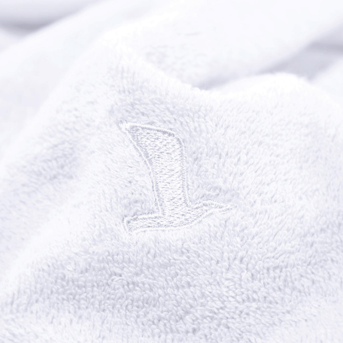 SAUNATUCH Superwuschel Weiß  - Weiß, Basics, Textil (80/200cm) - Moeve