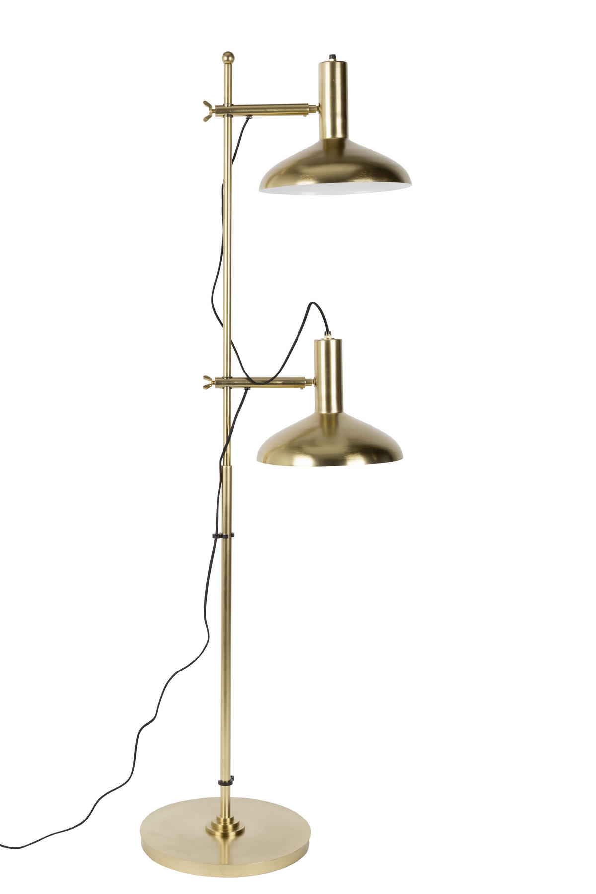 STEHLEUCHTE 69/160 cm    - Messingfarben, Trend, Metall (69/160cm) - Zuiver