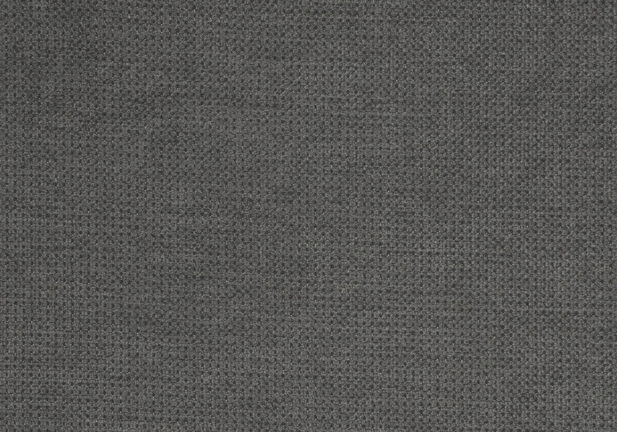 BIGSOFA Chenille, Flachgewebe Dunkelgrau  - Dunkelgrau/Schwarz, Design, Kunststoff/Textil (276/90/109cm) - home24