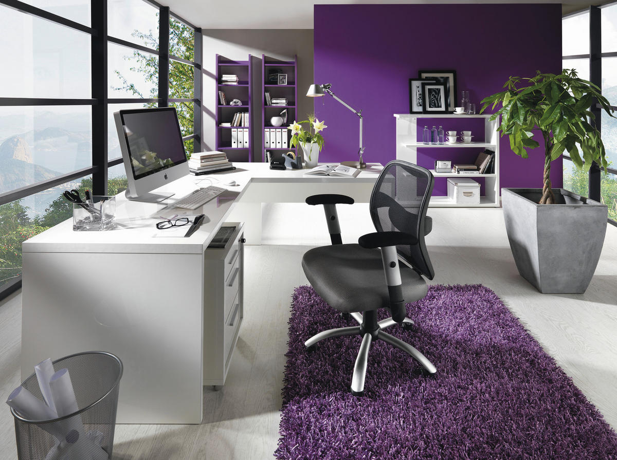 PRISTAVNA PISALNA MIZA leseni material bela  - bela, Design, leseni material (100/72/60cm) - Xora