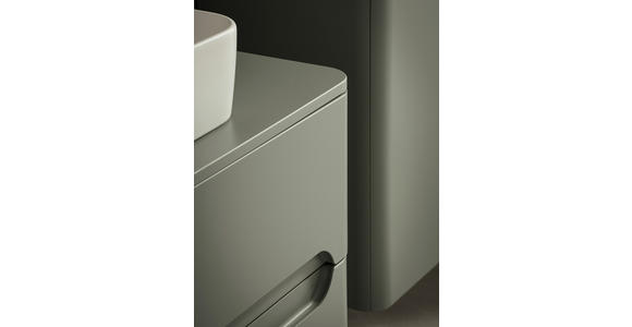 WASCHTISCHKOMBI 101 cm  - Schilfgrün/Weiß, KONVENTIONELL, Keramik/Holzwerkstoff (101cm) - Xora