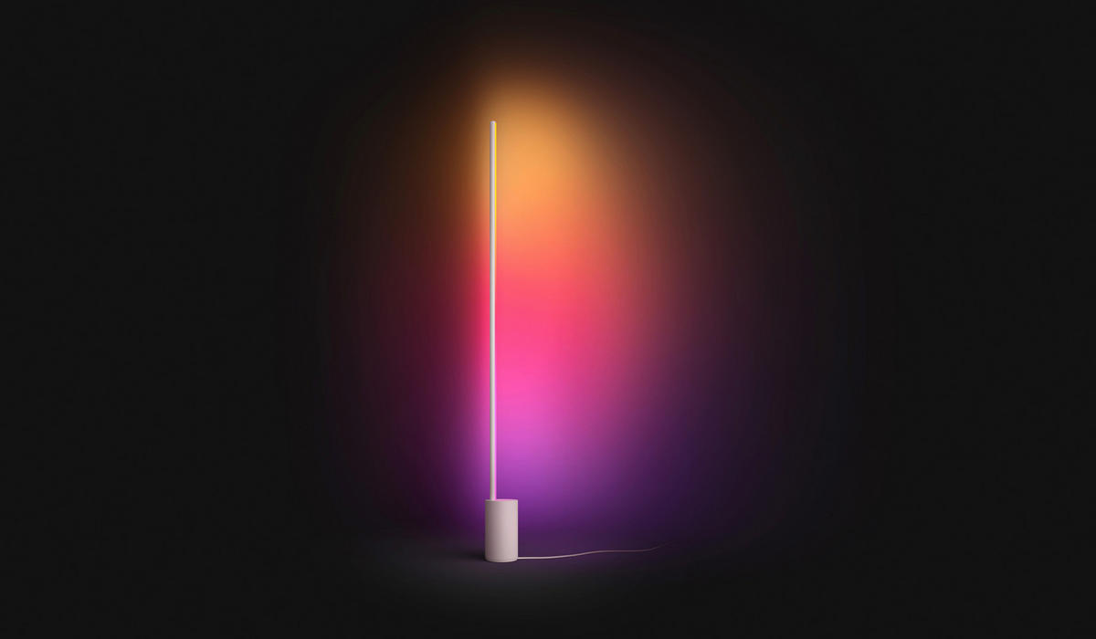 LED-STEHLEUCHTE - Weiss, Design, Metall (11/145,8cm) - Philips HUE