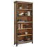 REGAL in 90/200/33 cm Grau, Schwarz, Weiß - Schwarz/Naturfarben, Trend, Holz (90/200/33cm) - Landscape REGAL in 90/200/33 cm Grau, Schwarz, Weiß - Schwarz/Naturfarben, Trend, Holz (90/200/33cm) - Landscape