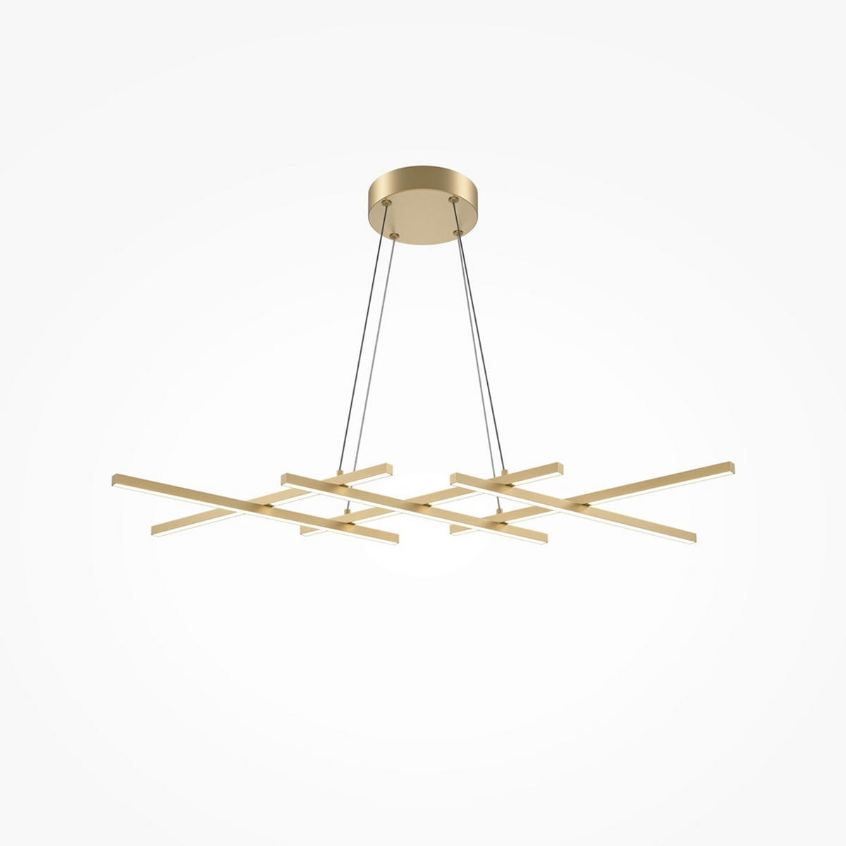 PENDELLEUCHTE 103,5/30/25,7 cm    - Messingfarben, Modern, Metall (103,5/30/25,7cm) - MAYTONI