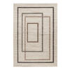 TKANI TEPIH 120/170 cm   srebrne boje, bež  Trendy carving  - srebrne boje/bež, Design, tekstil (120/170cm)