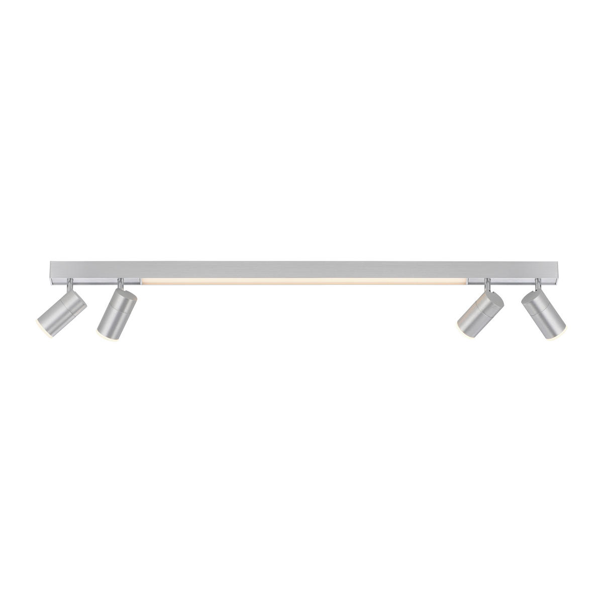 PLAFONIERĂ CU LED - Design, plastic/metal (120/19/5cm)