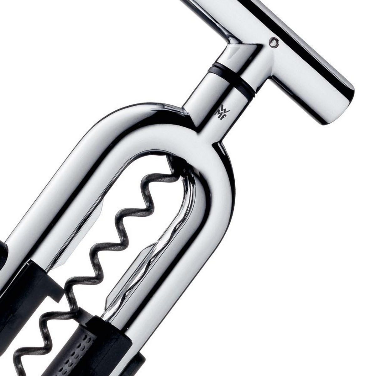 KORKENZIEHER - Silberfarben/Schwarz, Basics, Kunststoff/Metall (16cm) - WMF