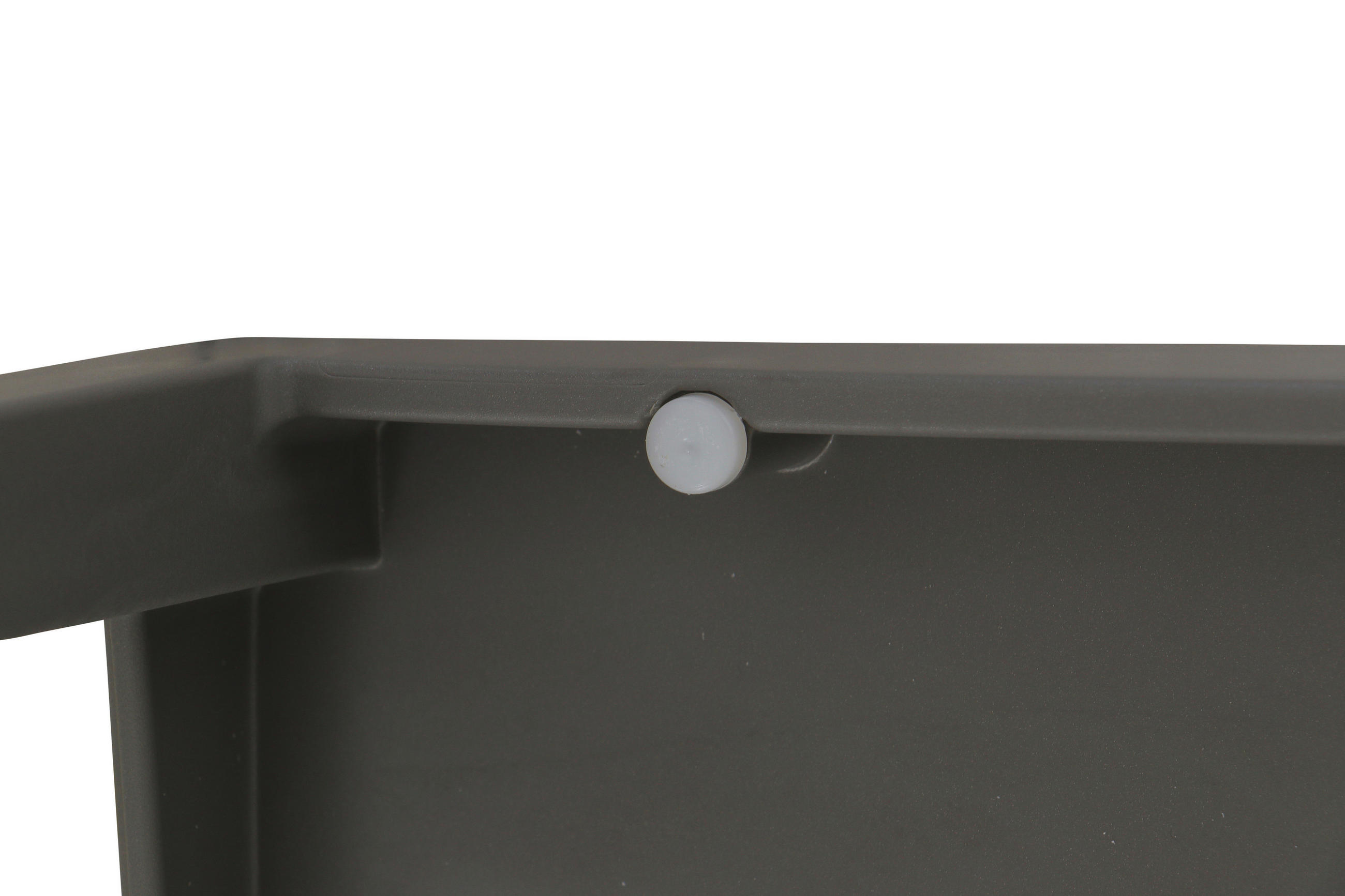 GARTENGARNITUR 3-teilig Stahl  - Anthrazit/Grau, Basics, Kunststoff/Metall (80/80/80cm) - Siena Garden
