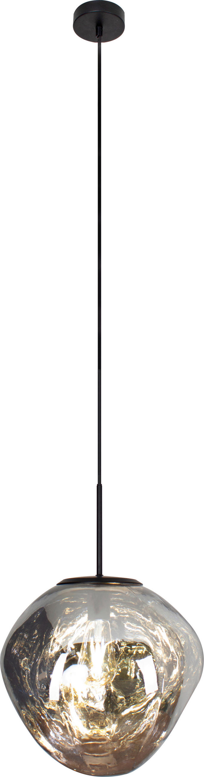 PENDELLEUCHTE Canopus 36/150 cm - Transparent, Design, Glas (36/150cm)