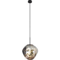 PENDELLEUCHTE Canopus 36/150 cm   - Transparent, Design, Glas (36/150cm)