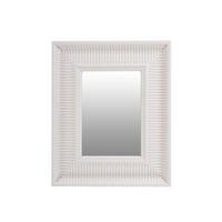 WANDSPIEGEL 40/49/3 cm    in  - Weiß, Basics, Glas/Kunststoff (40/49/3cm) - Kayoom