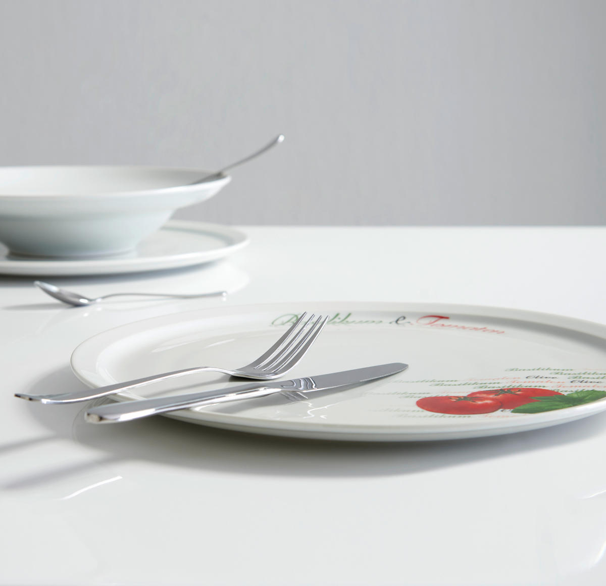 FARFURIE PENTRU PIZZA 30 cm  - alb, Basics, ceramică (30cm) - Boxxx