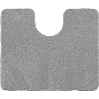 WC-VORLEGER Grau 50/60 cm  - Grau, Basics, Kunststoff/Textil (50/60cm) - Grund