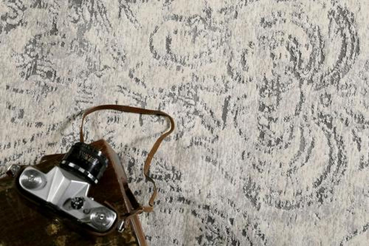 WEBTEPPICH 80/150 cm Elda Grau  - Grau, Design, Textil (80/150cm) - Esprit