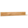 WANDBOARD Wildeiche furniert  - Natur, Holz (155/19,5/21cm) - Carryhome