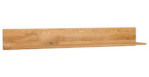 WANDBOARD Wildeiche furniert  - Natur, Holz (155/19,5/21cm) - Carryhome